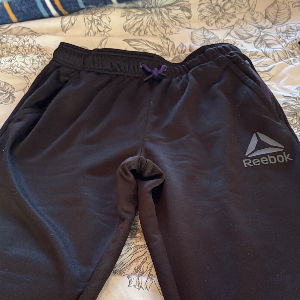 Reebok Black Joggers